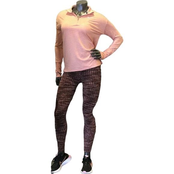 Nike Pro HyperWarm Women Brushed Training Tights 933305-652 Team Red Sz XXL - Picture 4 of 6